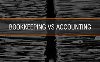Bookkeeping VS Accounting: What&rsquo;s the Difference?&nbsp;