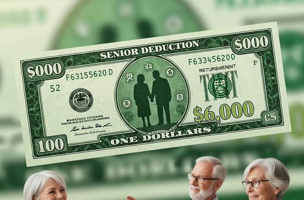 New $6,000 Senior Deduction: One Big Beautiful Bill