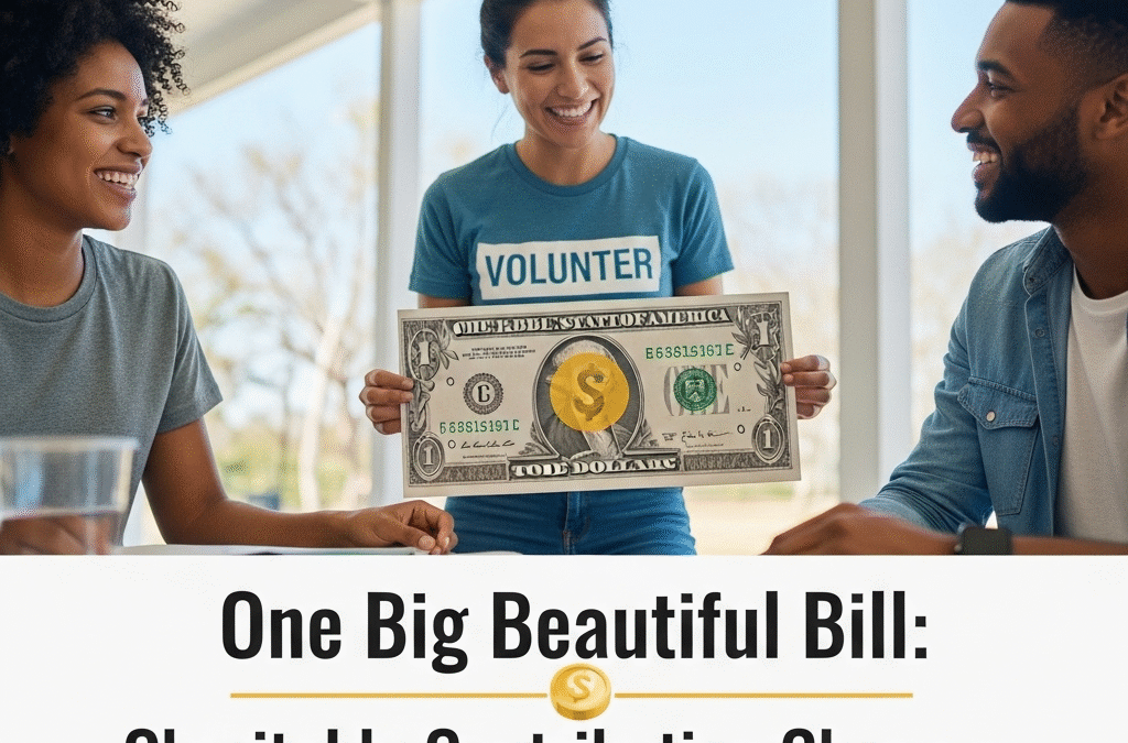 One Big Beautiful Bill: Charitable Contribution Changes You Should Know