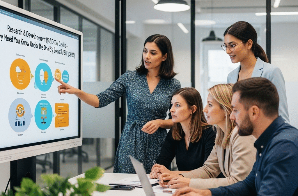 Research & Development (R&D) Tax Credit – Everything You Need to Know Under the One Big Beautiful Bill (OBBB)