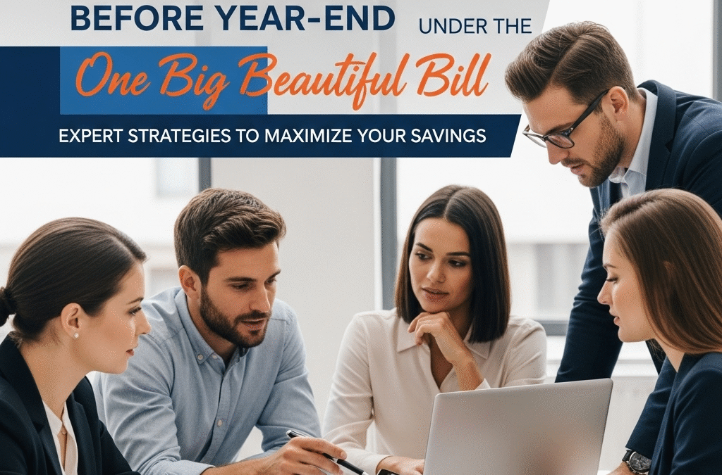 Top 10 Tax Planning Tips Before Year-End Under the One Big Beautiful Bill