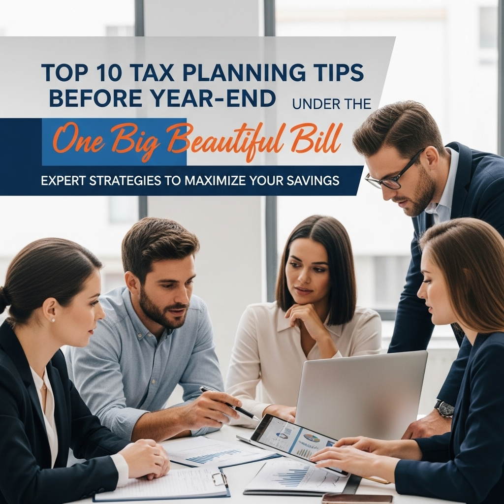 Planning Tips Before Year-End Under the One Big Beautiful Bill