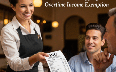 One Big Beautiful Bill: New Tipping & Overtime Income Exemption